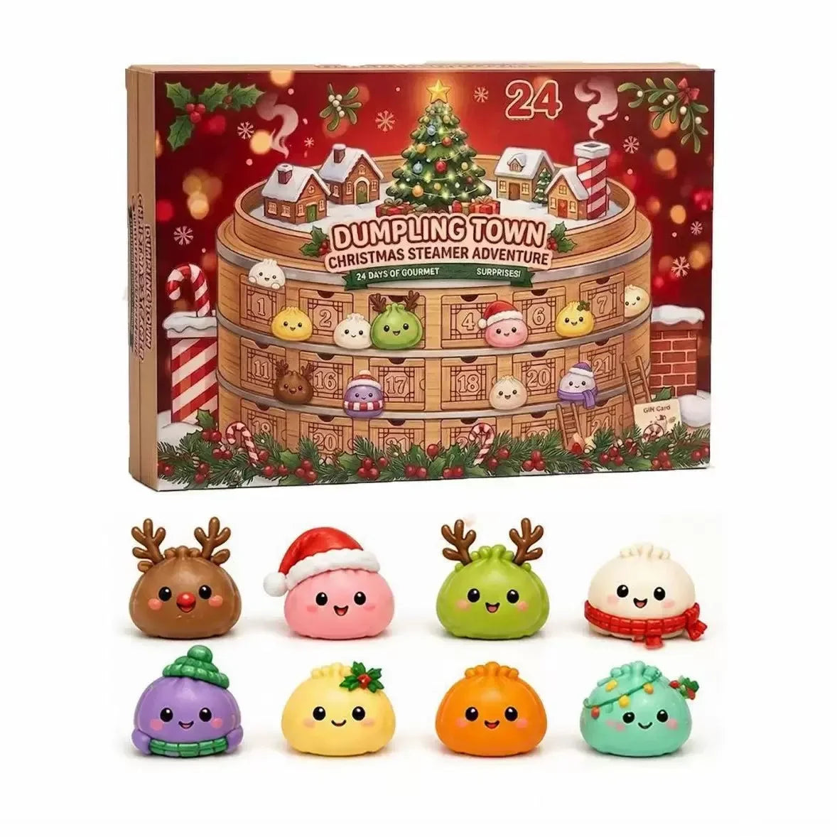 Christmas Squishy Advent Calendar 24 Day Countdown