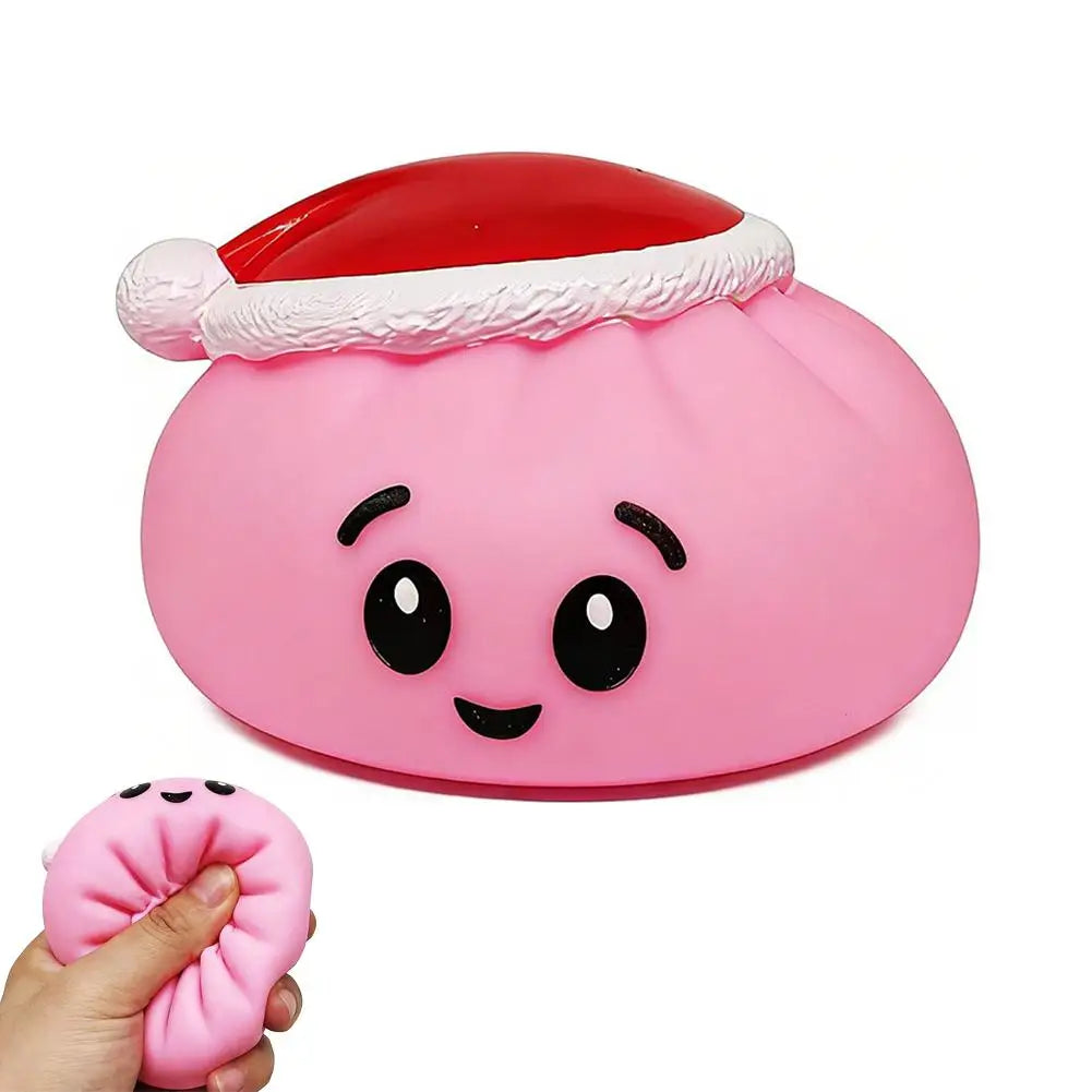 Christmas Hat Bun Squishy