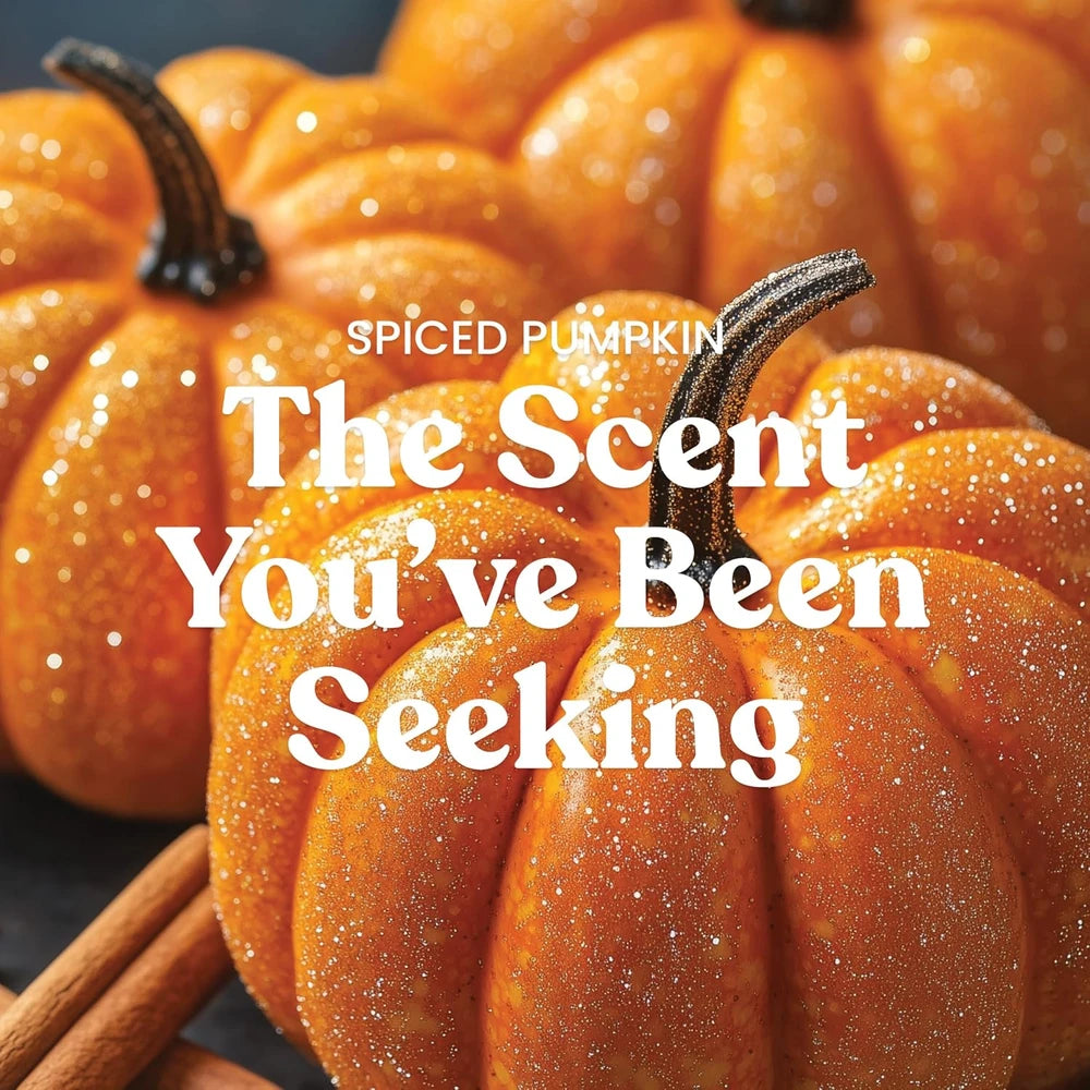 Spiced Pumpkin Scented Jar Candle