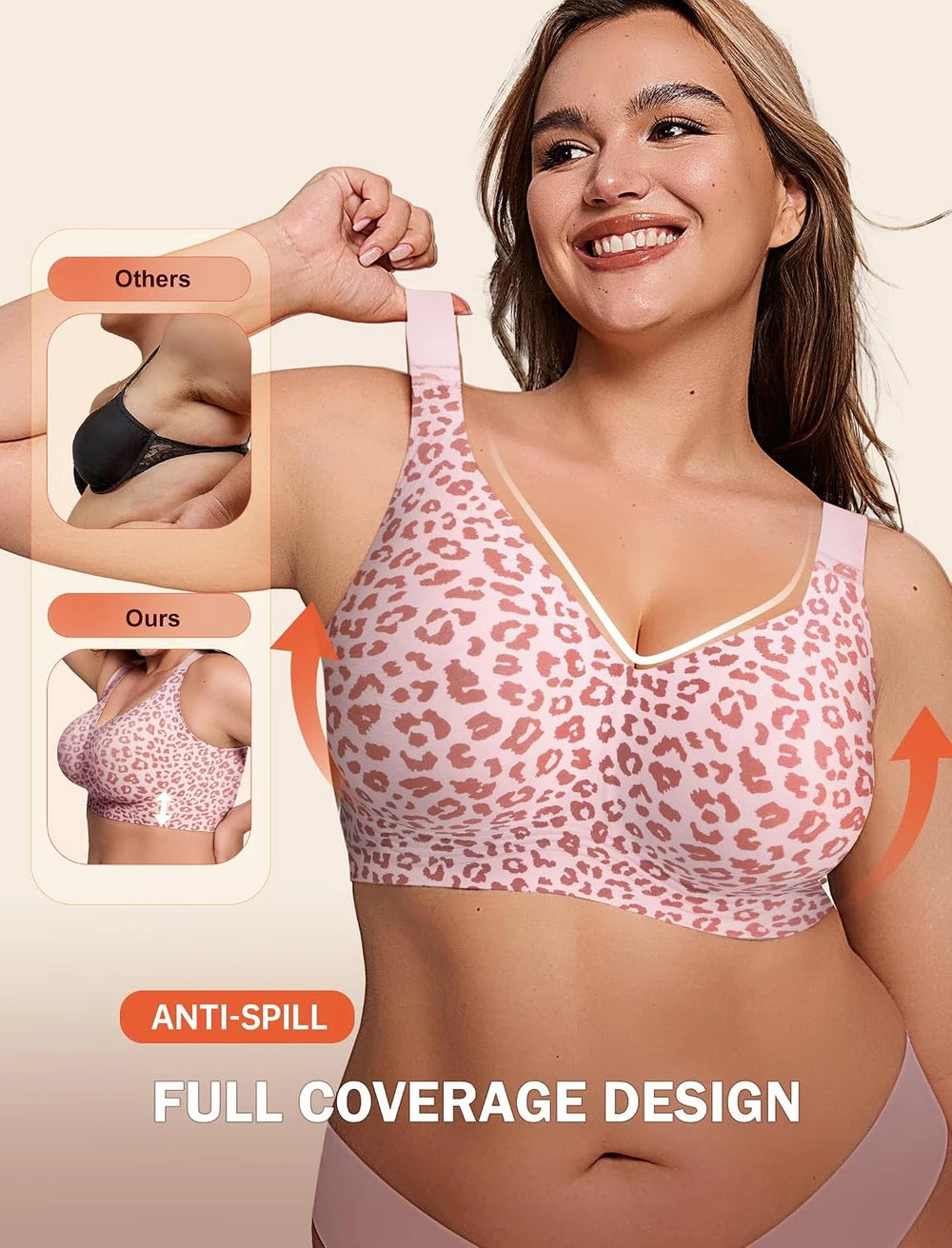 Supportive Wireless Bra