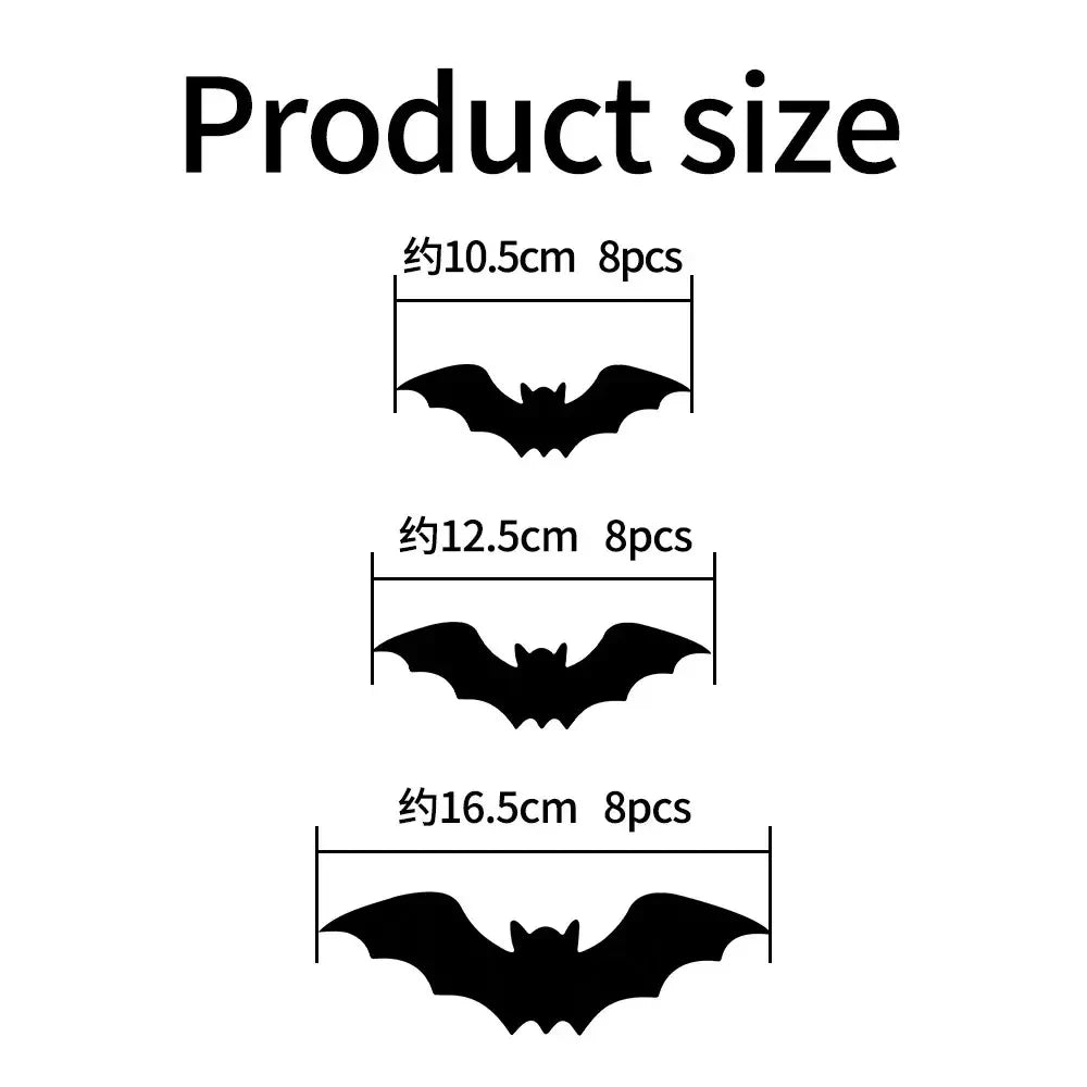 LED Bat Wall Decal