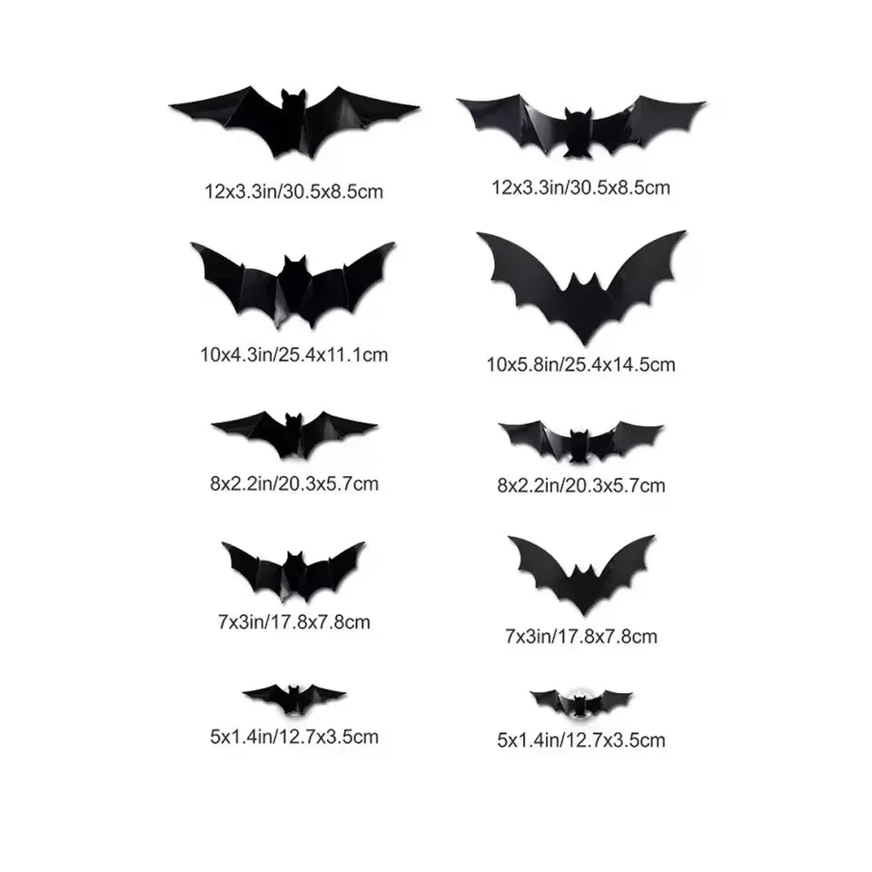 LED Bat Wall Decal