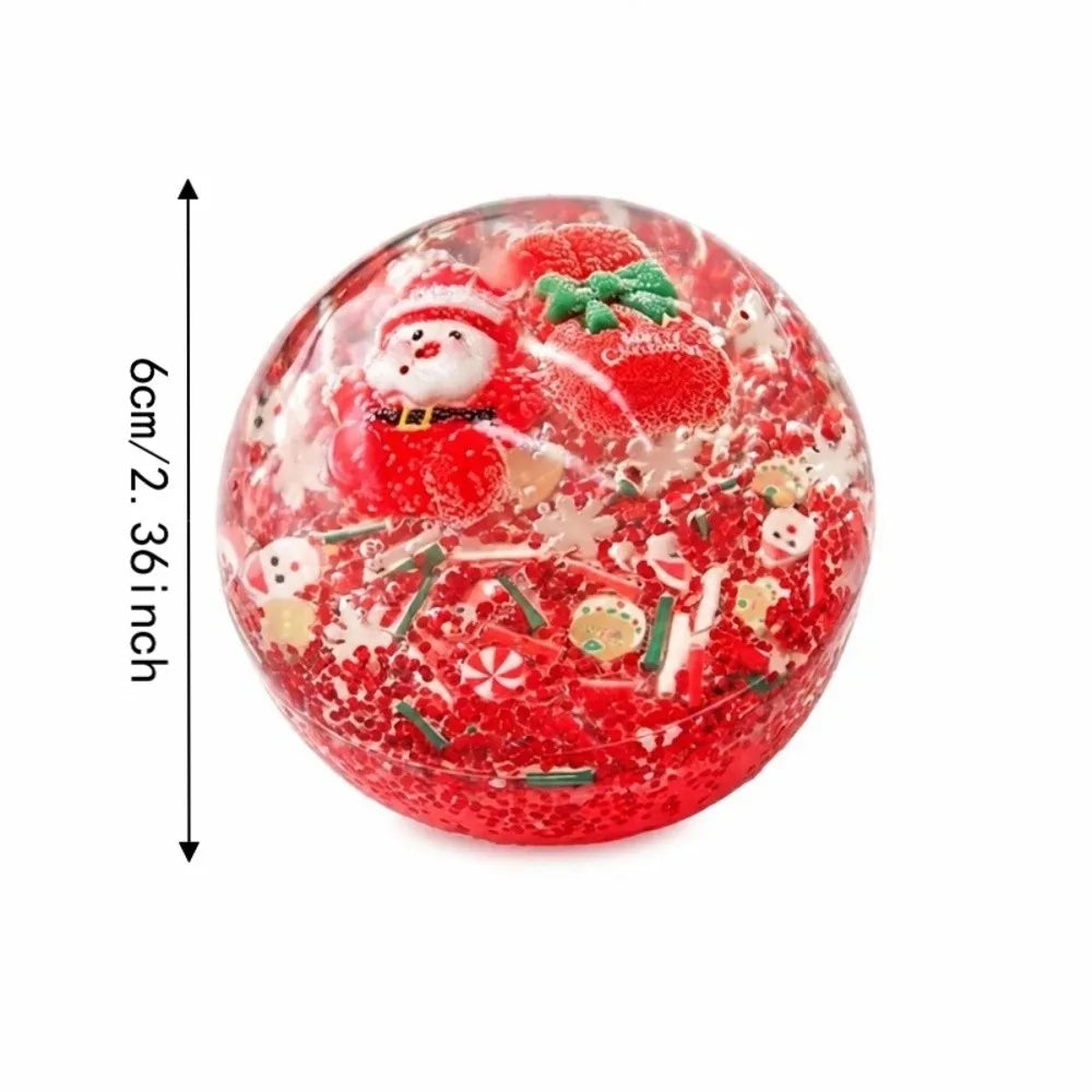 Transparent Christmas Squishy Ball