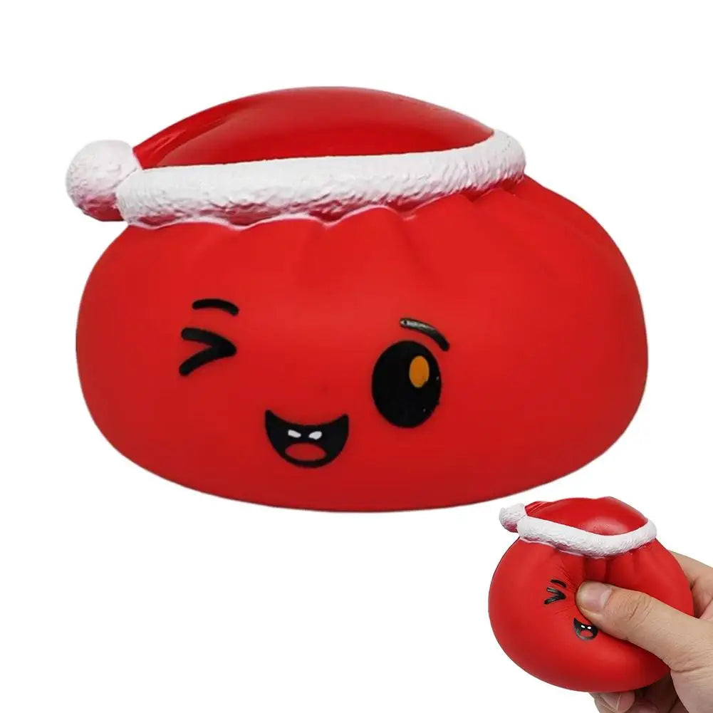 Christmas Hat Bun Squishy