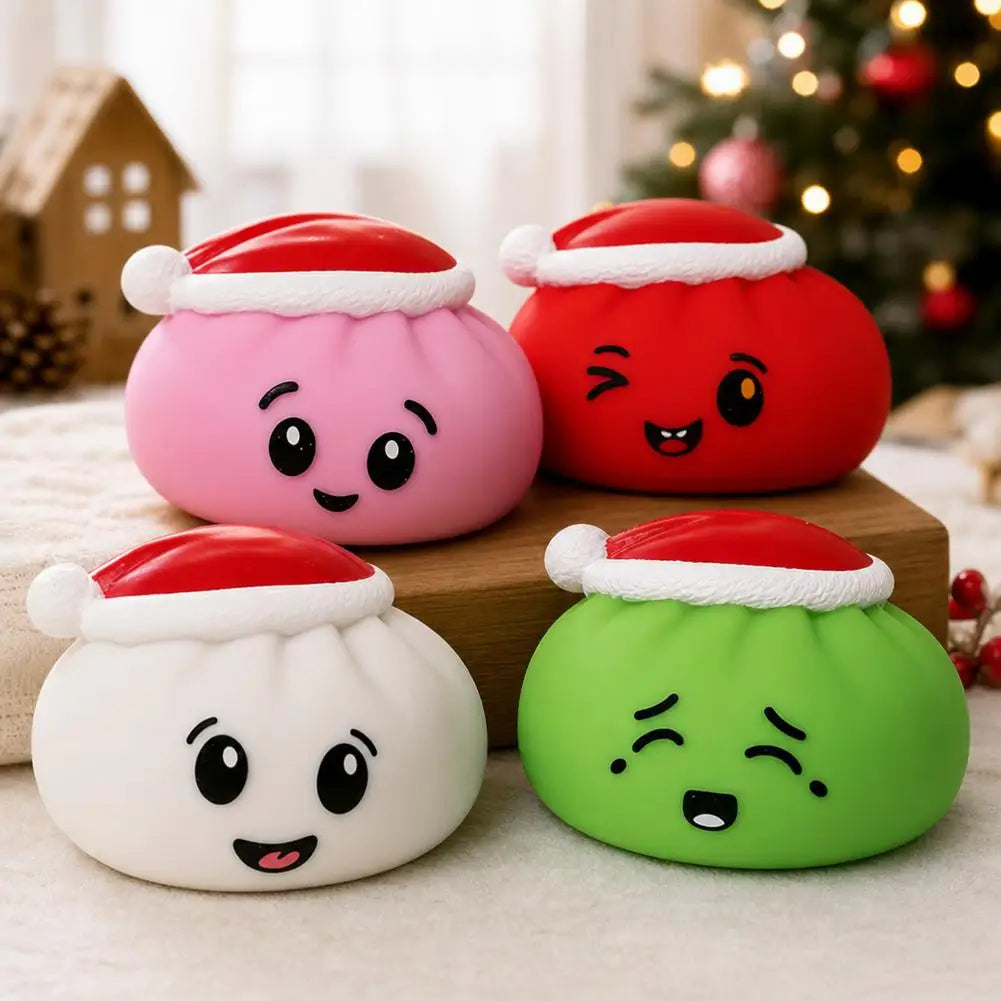 Christmas Hat Bun Squishy