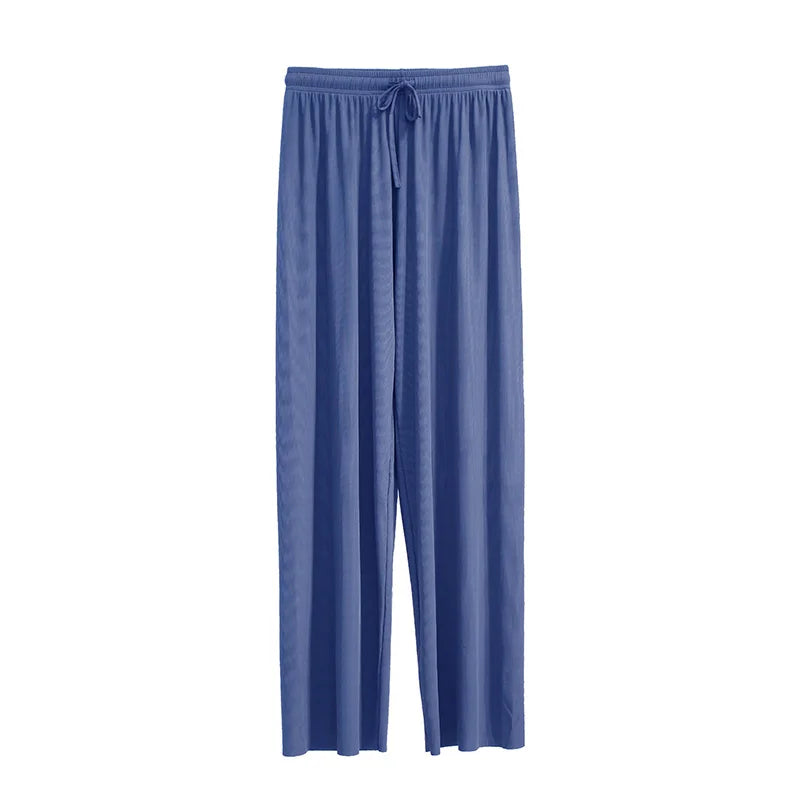 Ankle-Length Wide Leg Pants