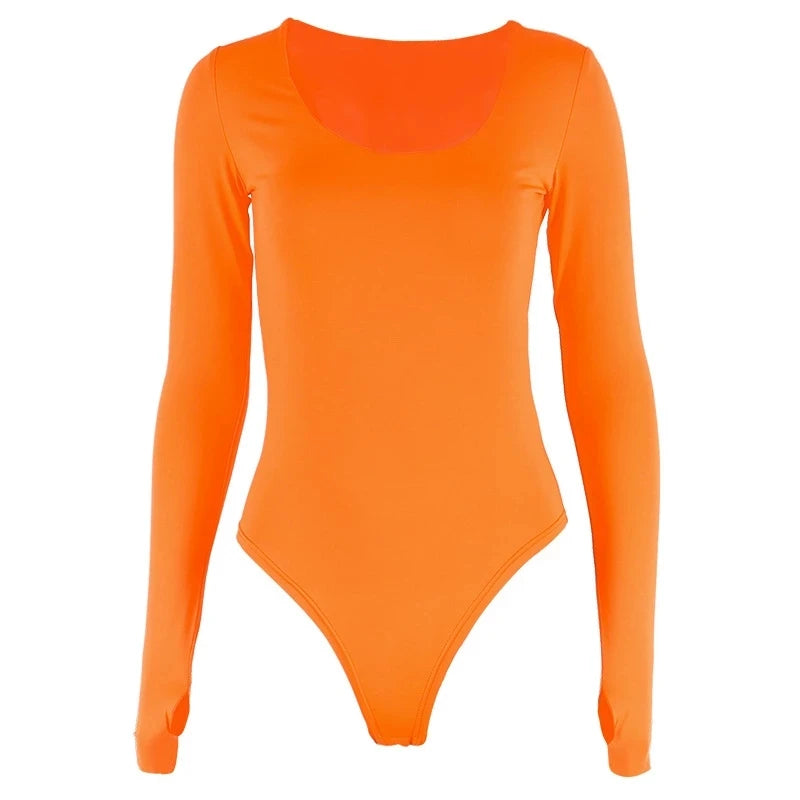 Orange Neon Bodysuit