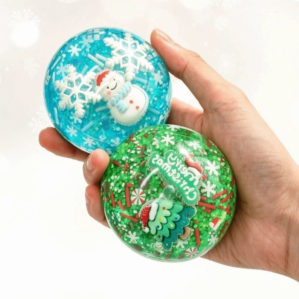 Transparent Christmas Squishy Ball
