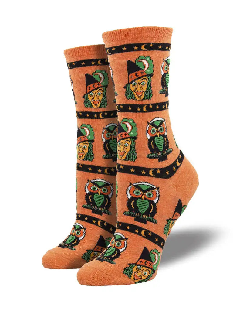 12 Styles Halloween Cartoon Pumpkin Owl Unisex Crew Socks Women Men Novelty Cotton Creative Halloween Party Socks Couple Gifts
