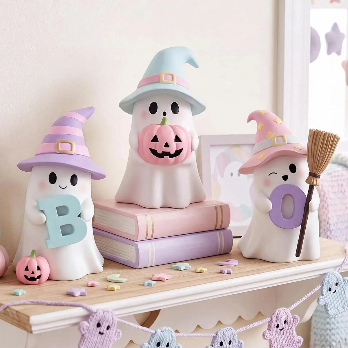Halloween Ghost Decorations 3 Pack