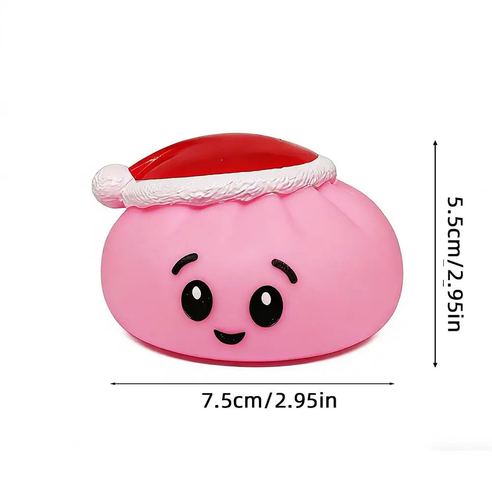 Christmas Hat Bun Squishy