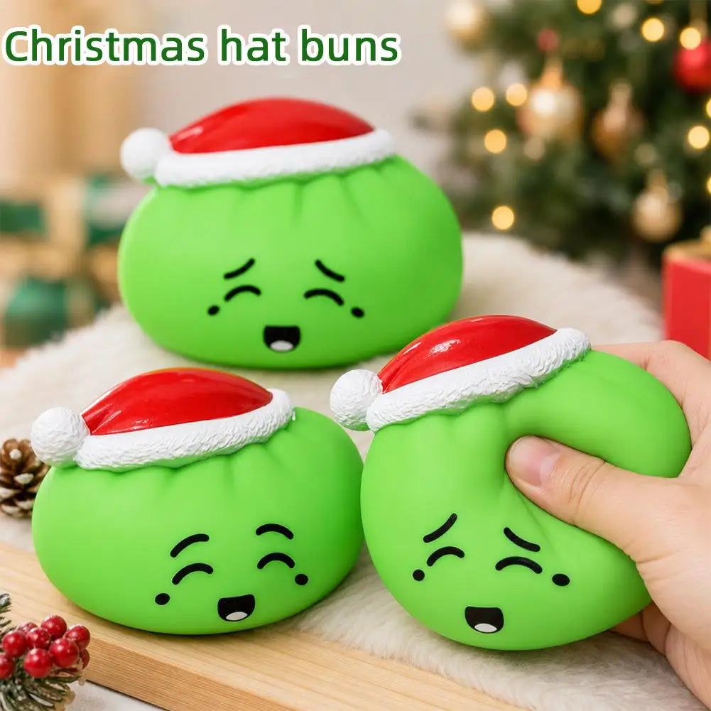 Christmas Hat Bun Squishy
