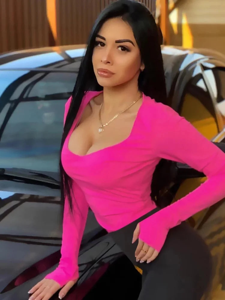 Orange Neon Bodysuit