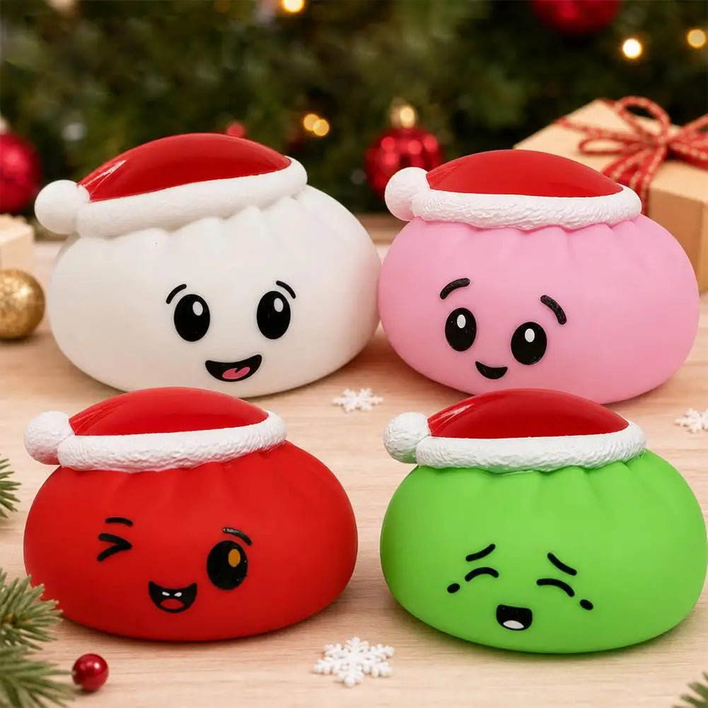 Christmas Hat Bun Squishy