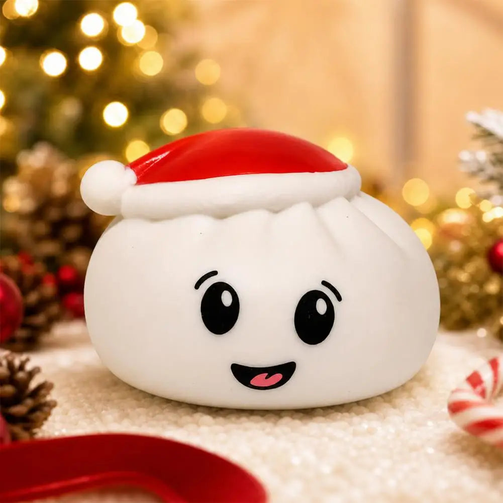 Christmas Hat Bun Squishy