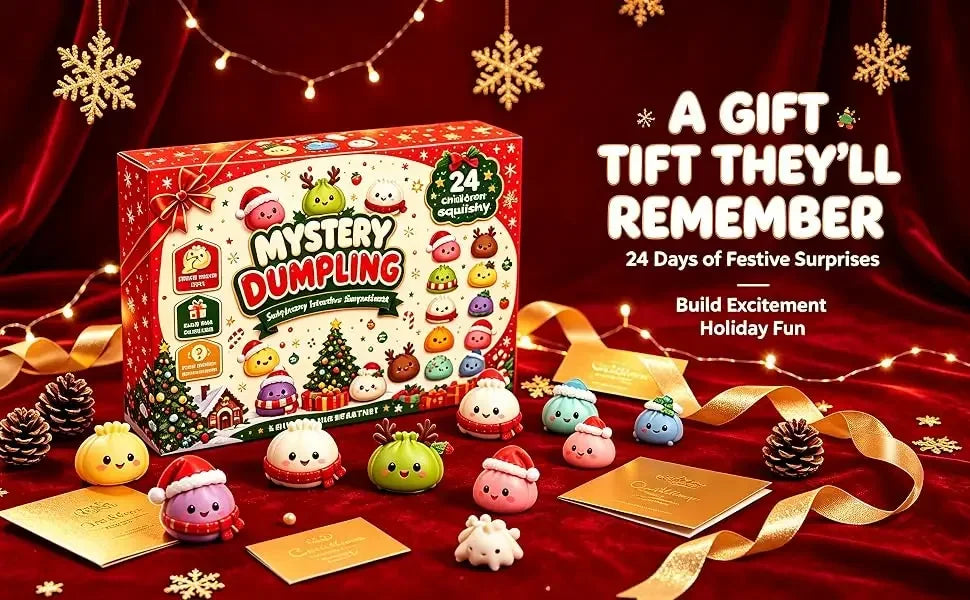 Christmas Squishy Advent Calendar 24 Day Countdown
