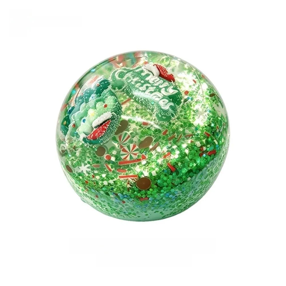 Transparent Christmas Squishy Ball