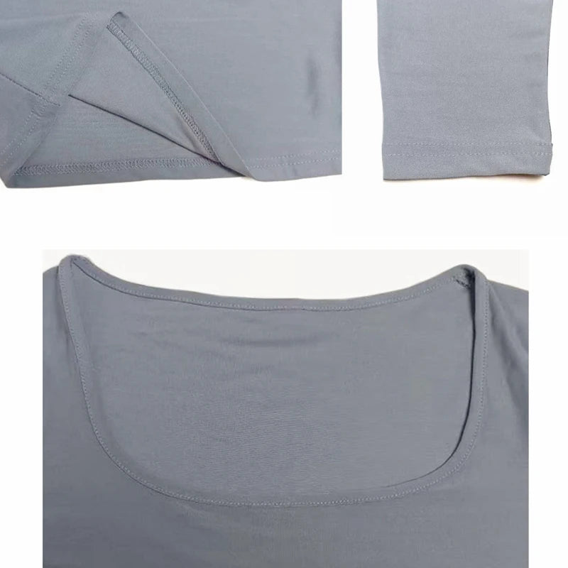 Long Sleeve Slim Tops