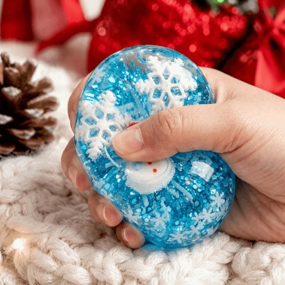 Transparent Christmas Squishy Ball