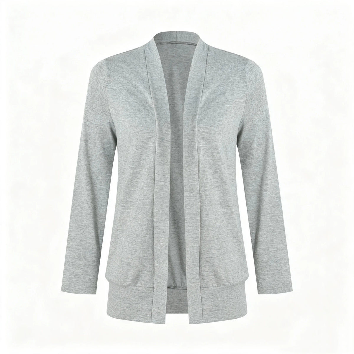 Open Front Knit Cardigan