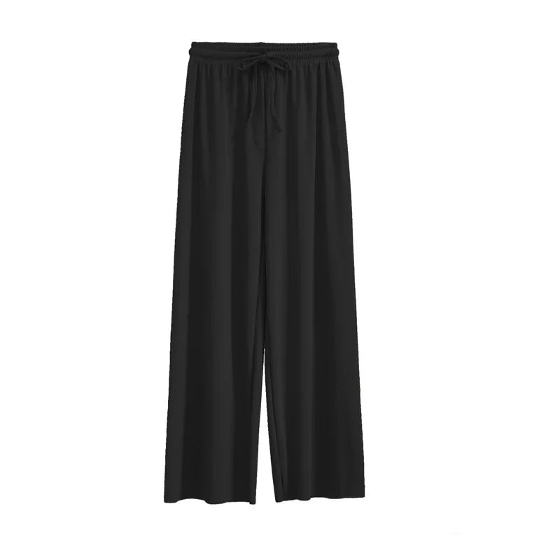 Ankle-Length Wide Leg Pants