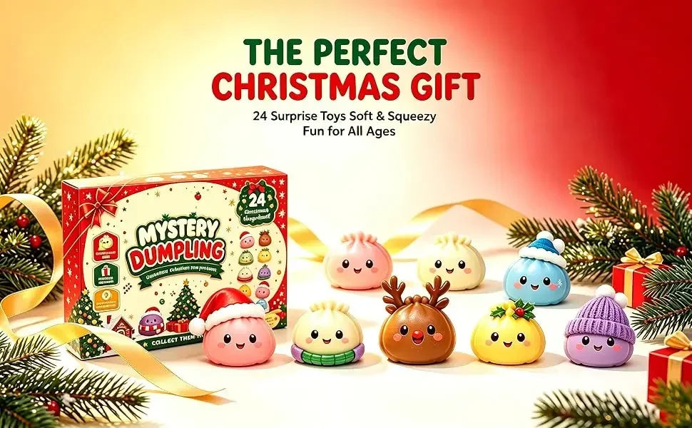 Christmas Squishy Advent Calendar 24 Day Countdown