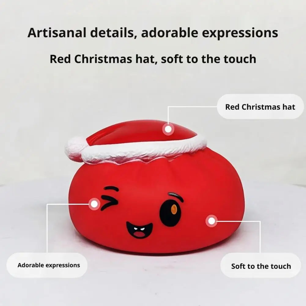 Christmas Hat Bun Squishy