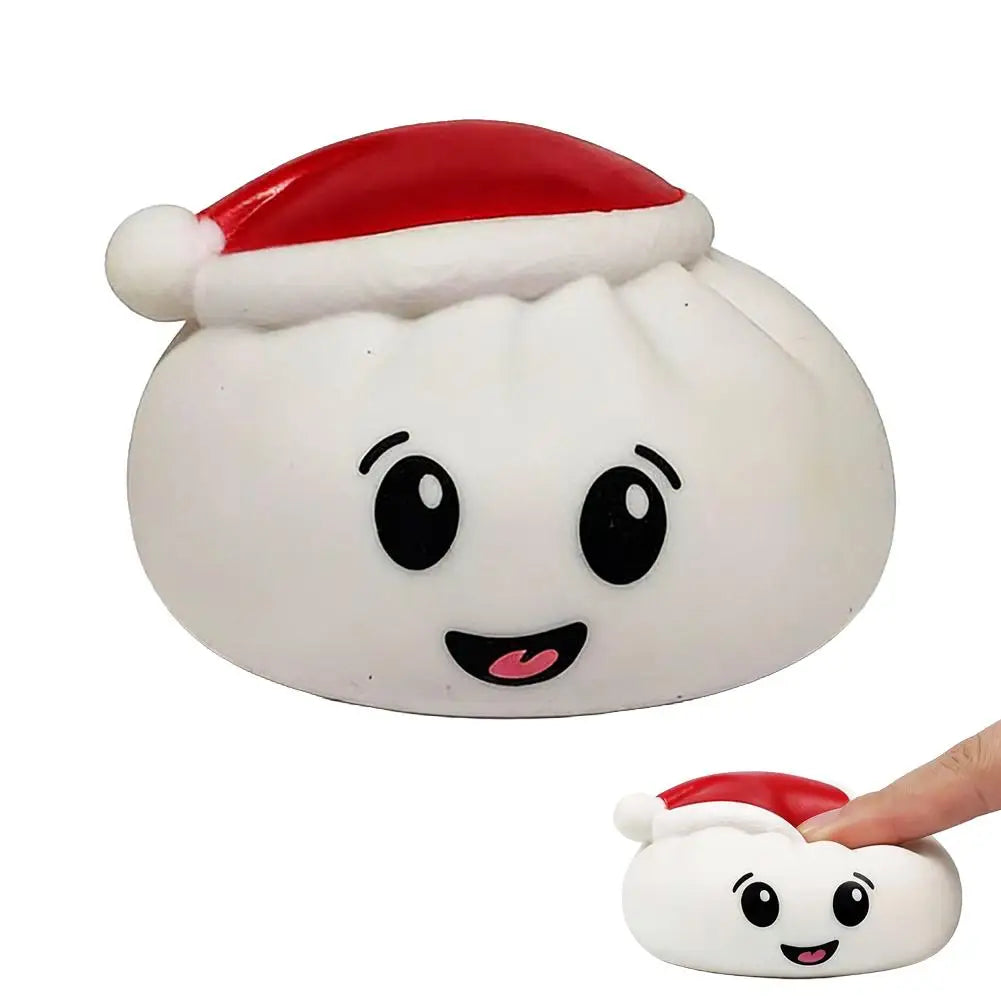 Christmas Hat Bun Squishy