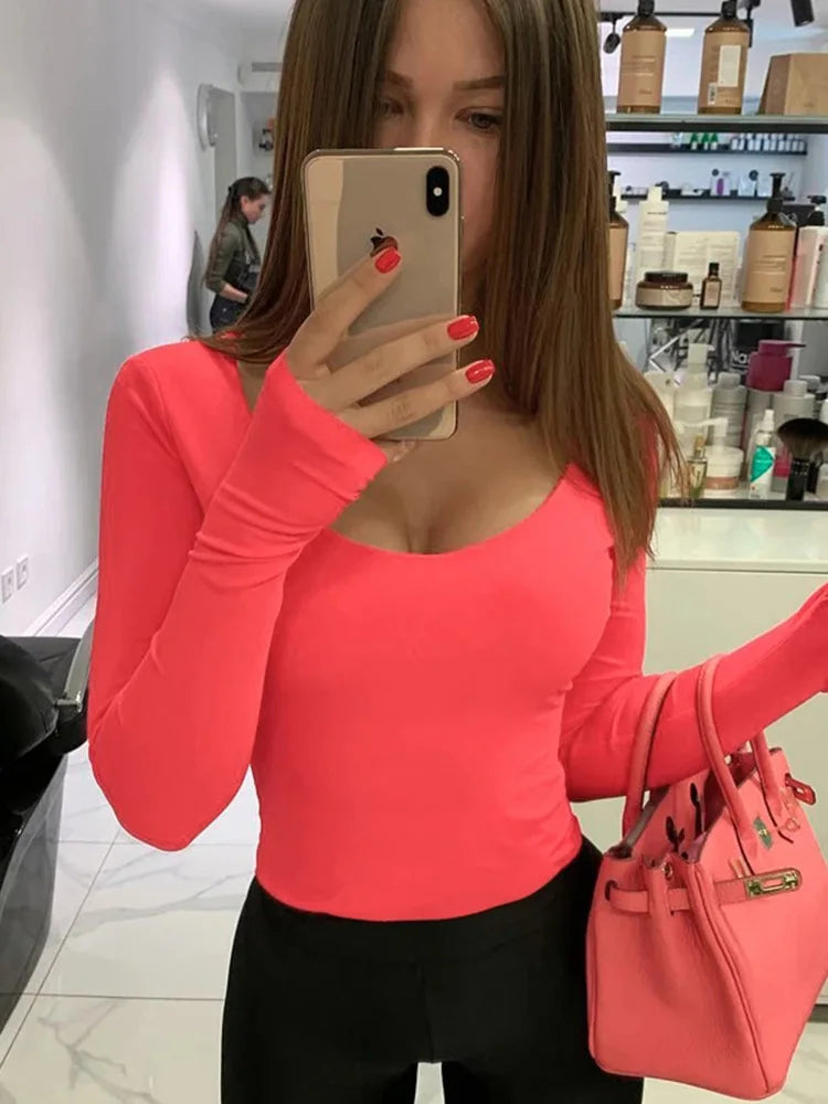 Orange Neon Bodysuit