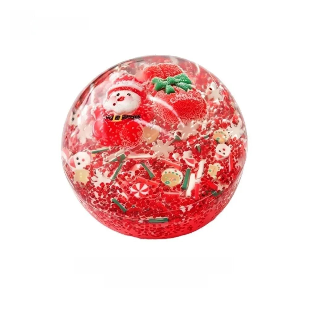Transparent Christmas Squishy Ball