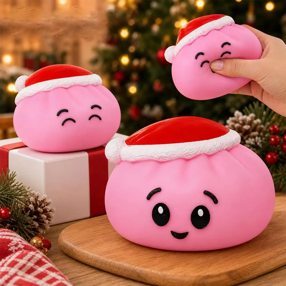 Christmas Hat Bun Squishy