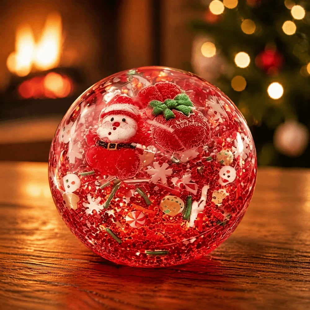 Transparent Christmas Squishy Ball
