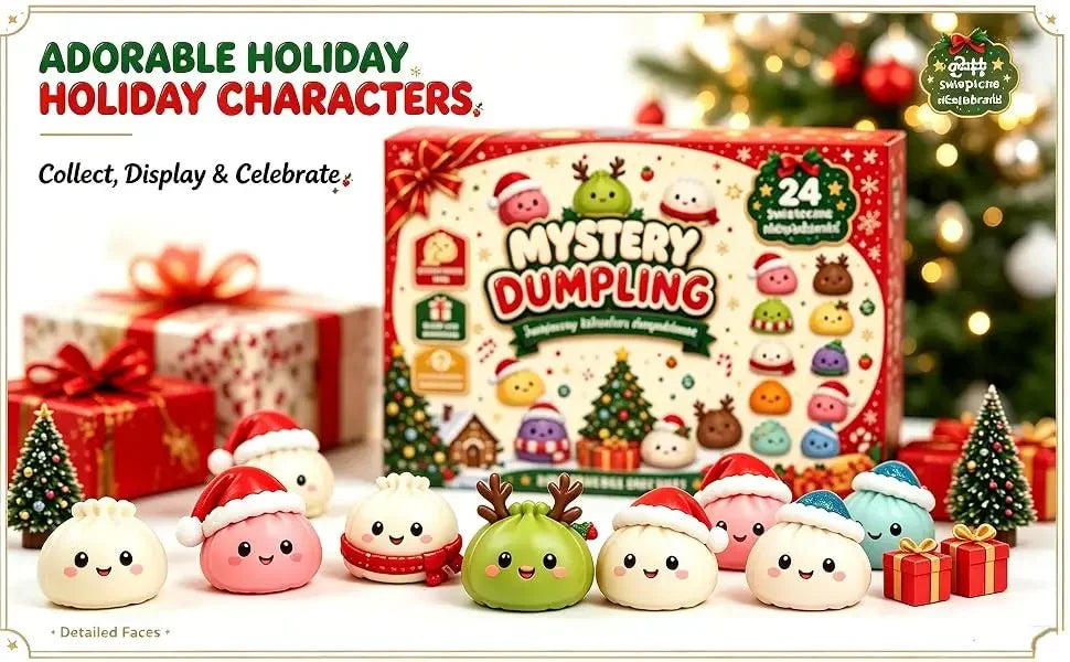 Christmas Squishy Advent Calendar 24 Day Countdown