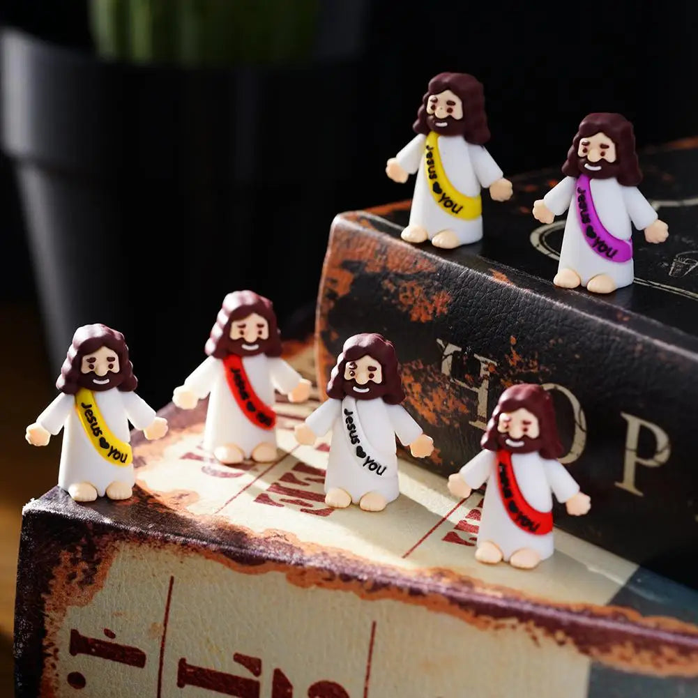10-50PC Mini Jesus Statue Set