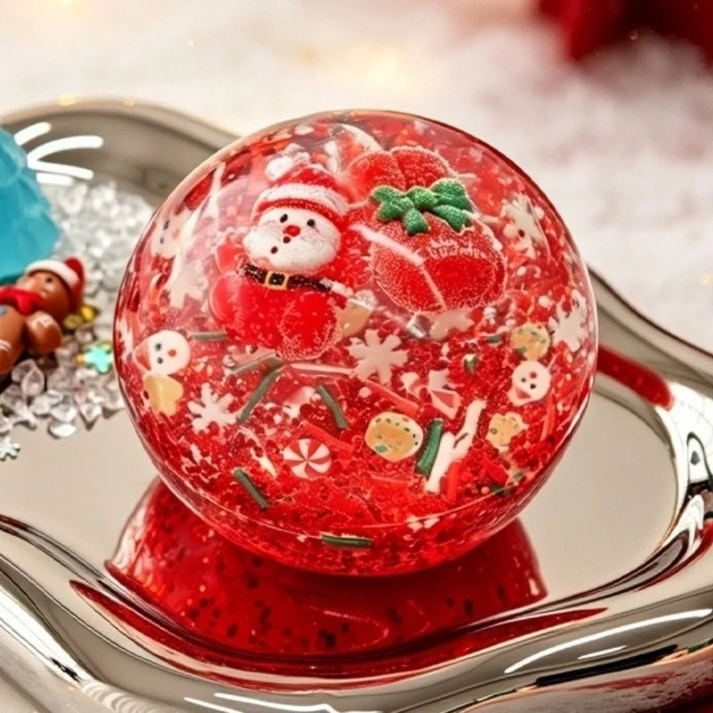 Transparent Christmas Squishy Ball