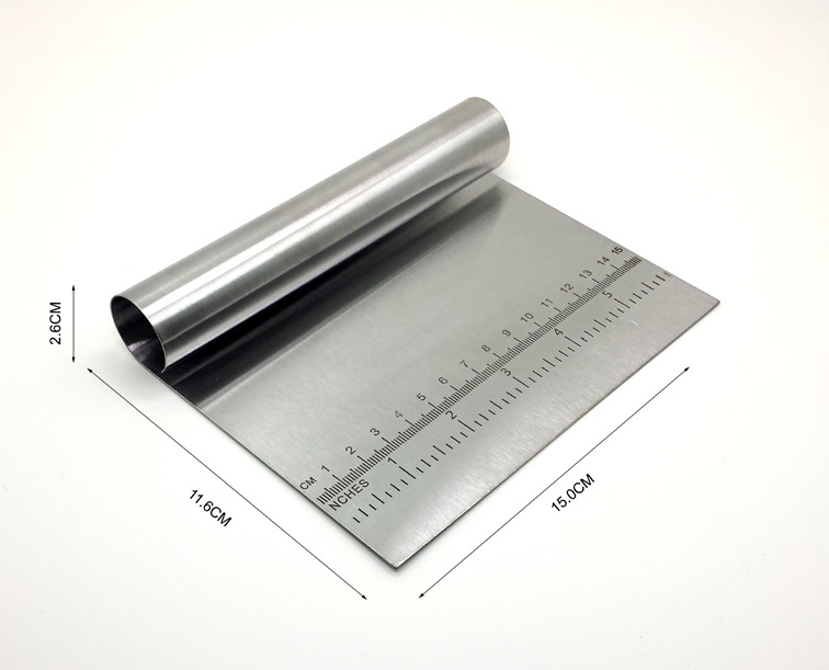 Stainless Steel Dough Cutter And Scraper